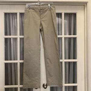 Fossil khaki dress pants trousers size 4